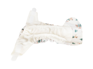 Blümchen All-in-pocket Bamboo diaper (3,5-15kg) velcro Cozy Designs (without core)