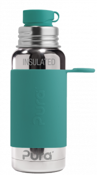 Pura Stainless steel Insulated Sport bottle 475ml Sleeve