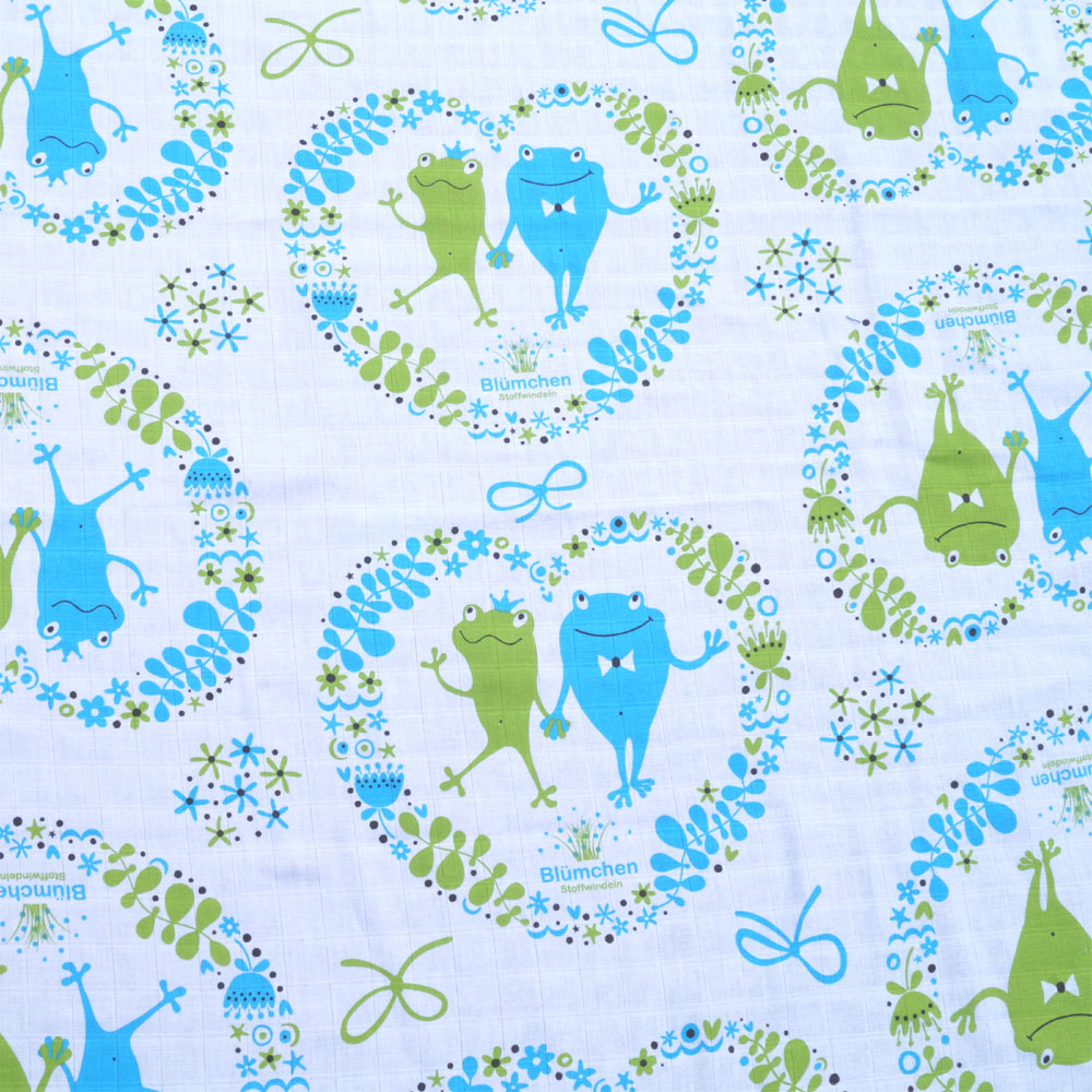 Blümchen muslin 120x120cm Organic Cotton (Pack of 2)