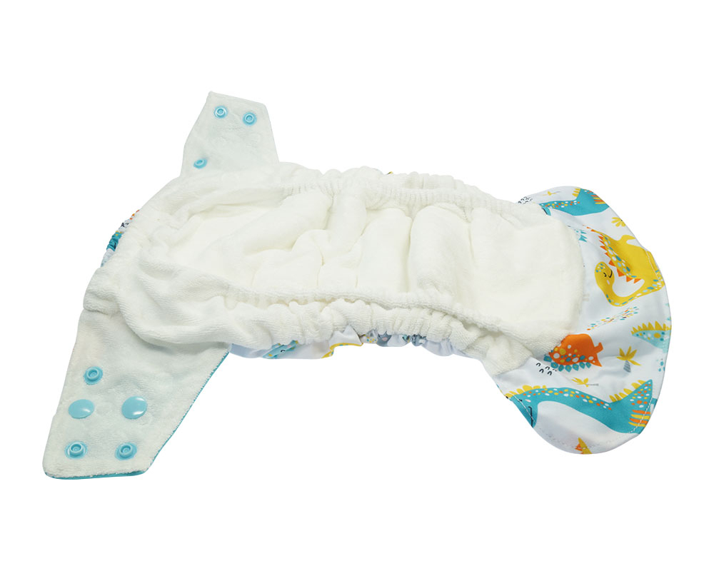 Blümchen salespack 5 pcs. All-in-One Bamboo diaper (3,5-15kg)