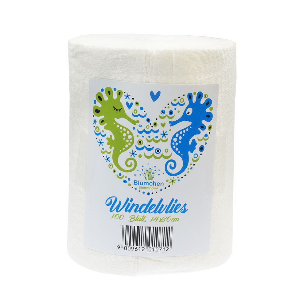 Blümchen Daypack Kuschel diaper Organic Cotton OneSize (3-16kg)