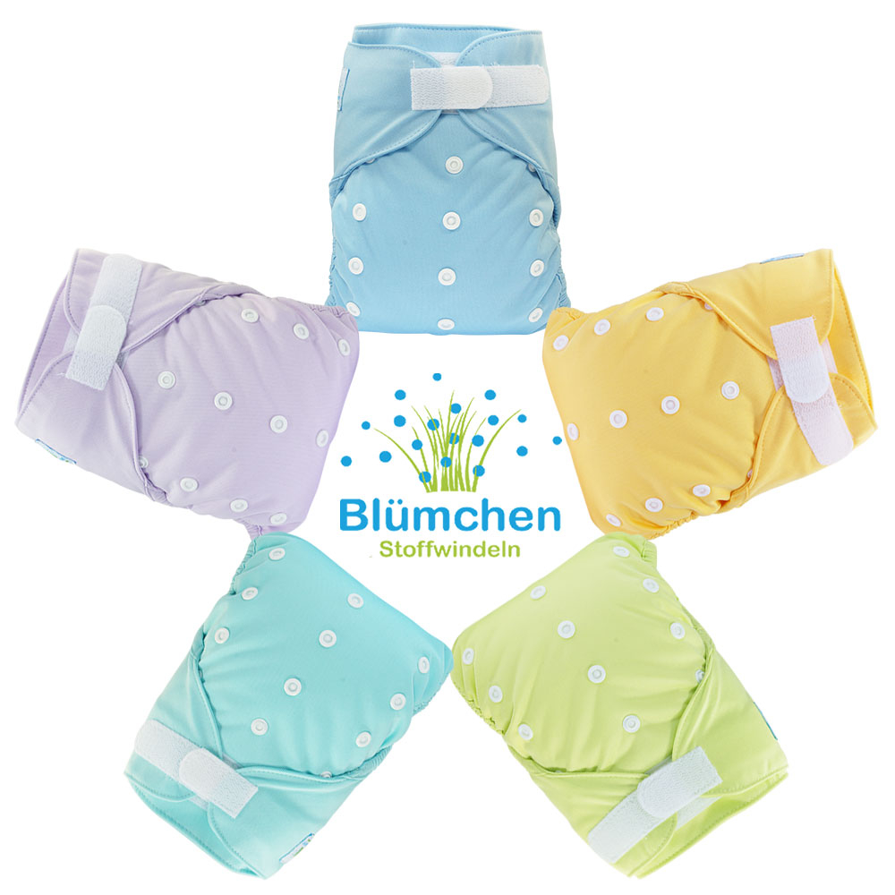 Blümchen Multipack Neugeborenen Bambuswindel (3-7kg) Made in Turkey
