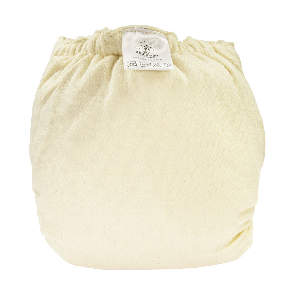 Blümchen Birdseye sized diaper Organic Cotton singles