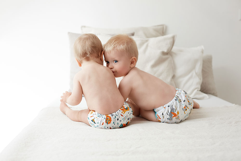 Multipack Blümchen pocket diaper Designs