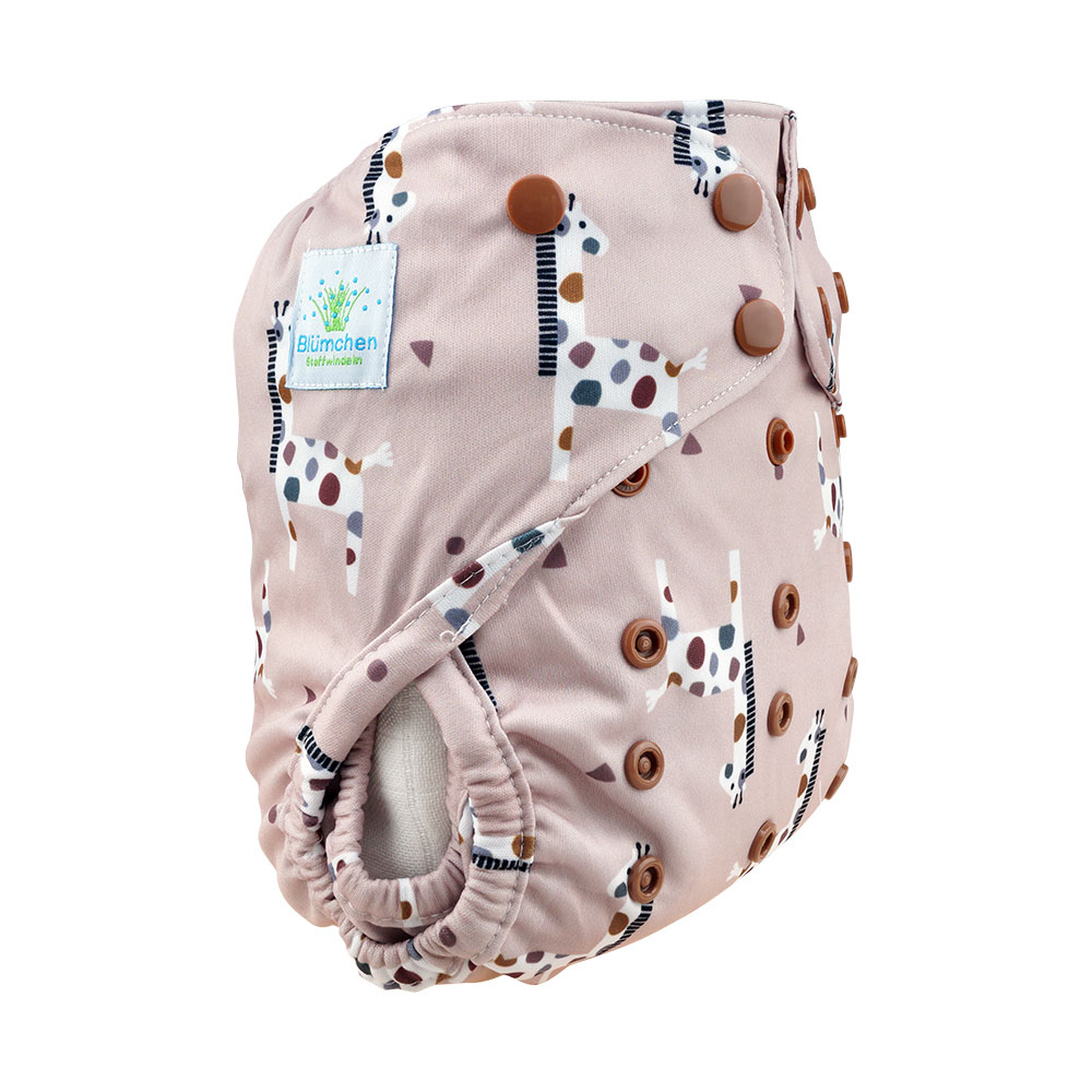 Blümchen 2in1 OneSize ECO Shell Druckknopf Cozy Designs (3-16kg) - recycled Polyester