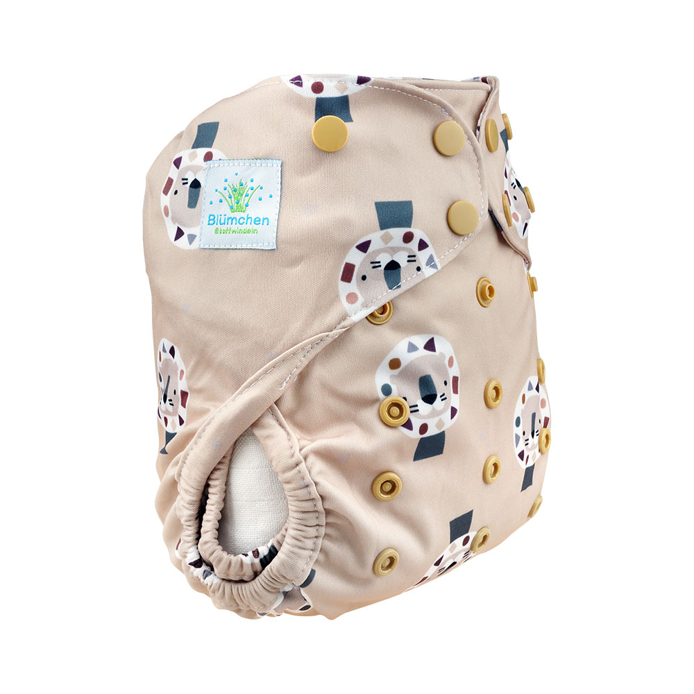 Blümchen 2in1 OneSize ECO Shell Druckknopf Cozy Designs (3-16kg) - recycled Polyester