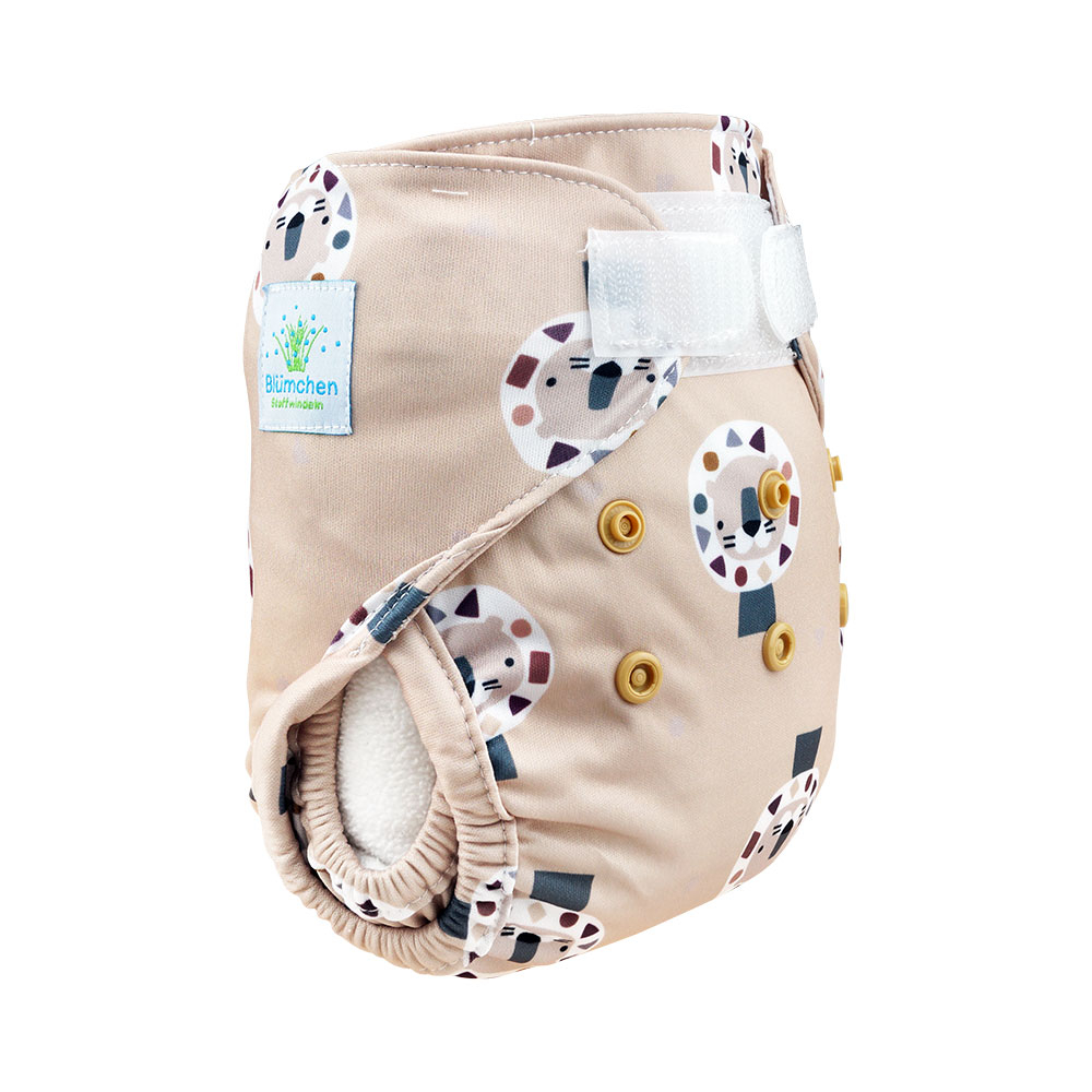 Blümchen diaper cover Newborn (3-6kg) Cozy Designs - recycled Polyester