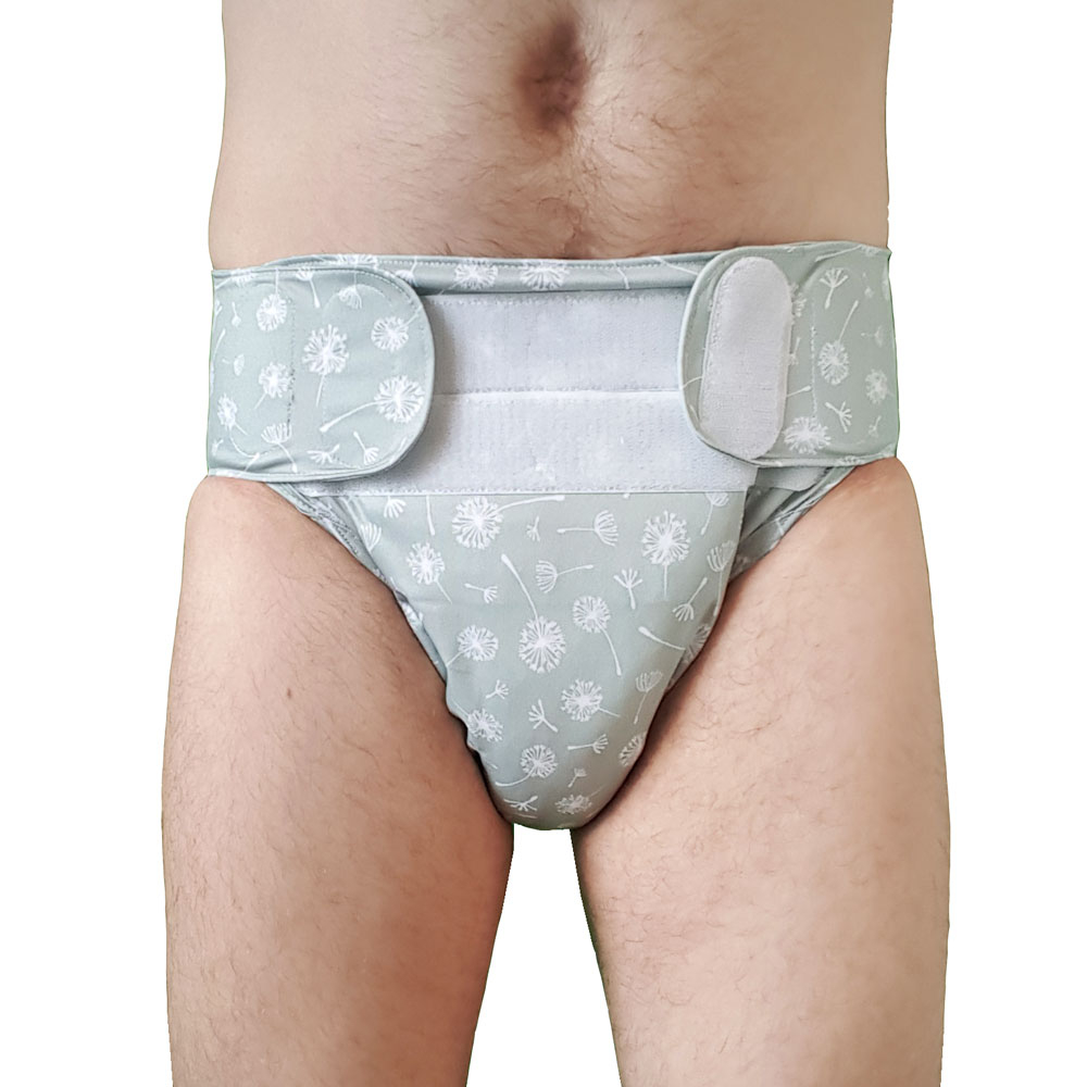 Blümchen Adult/ Junior 2in1 incontinence pant FLORAL green (without pad)