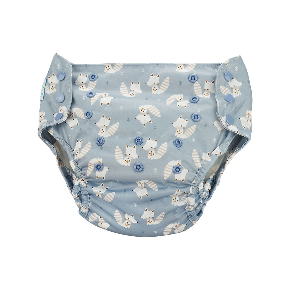 Blümchen diaper cover XL PUL Snaps Harmony - recycled Polyester