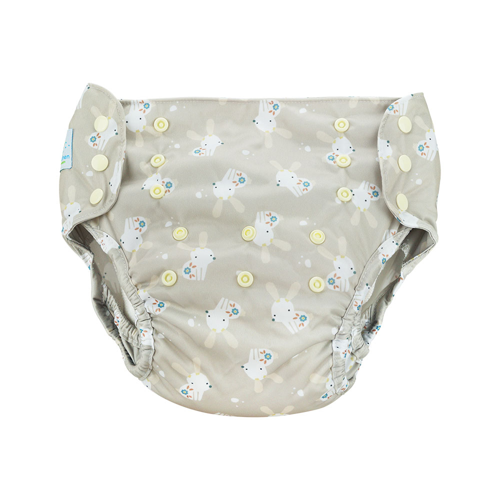 Blümchen diaper cover XL PUL Snaps Harmony - recycled Polyester