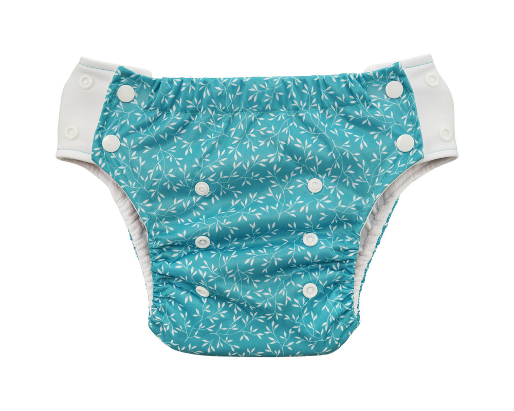 Blümchen Pull-up Pant FLORAL (5-15kg) - Schwimmwindel + Trainer - recycled PES