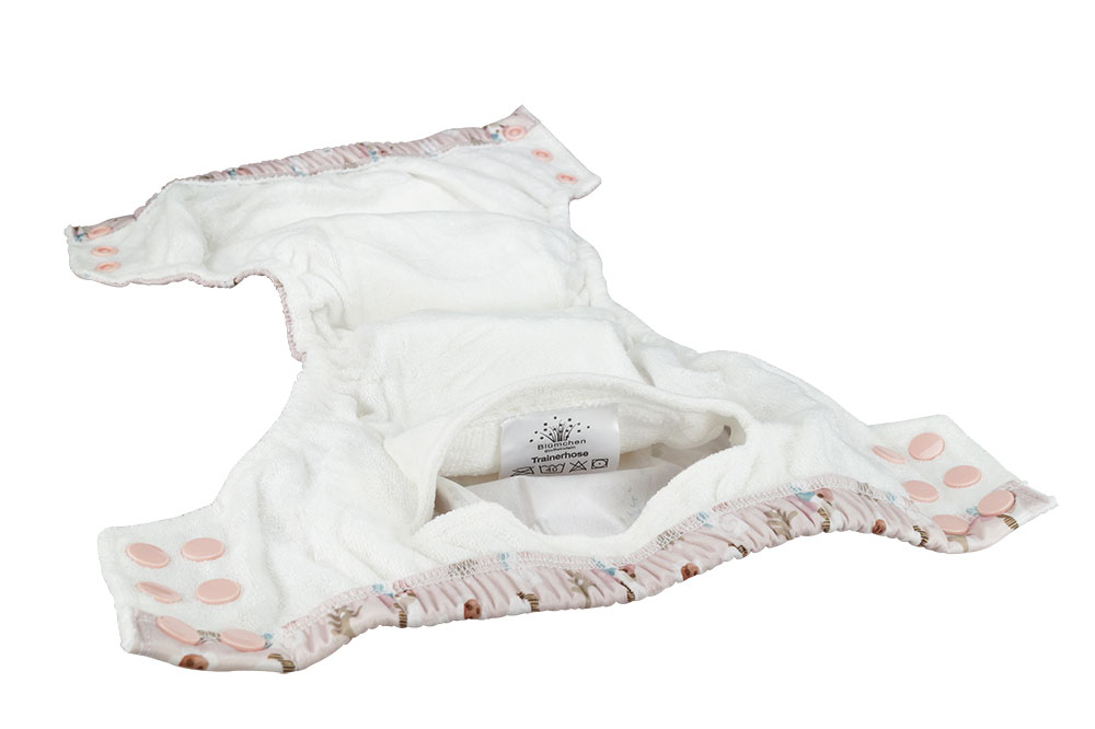 Blümchen Trainerhöschen Bambus FLORAL (3-5 Jahre) - recycled Polyester