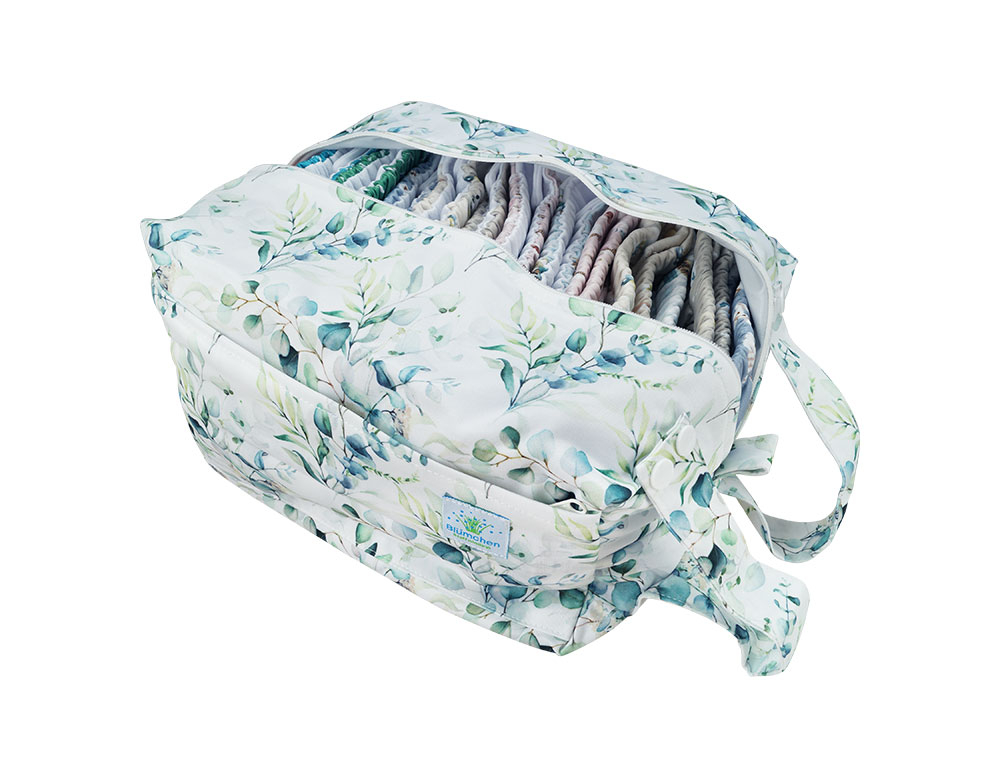 Blümchen wetbag trolley bag - recycled Polyester