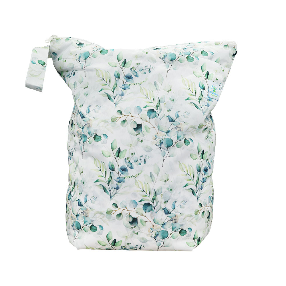 Blümchen Volume wetbag FLORAL white - recycled Polyester