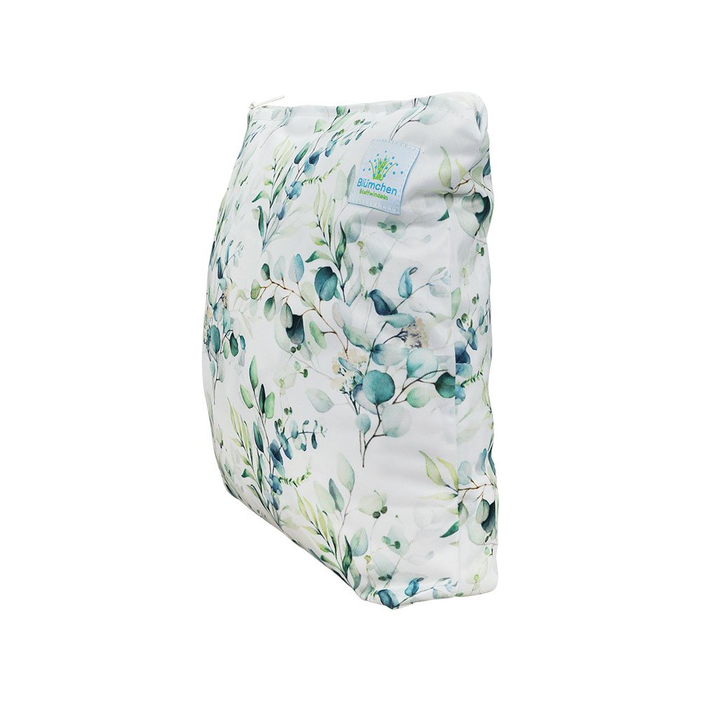 Blümchen Volumen Windelsack/ Wetbag FLORAL weiss - recycled Polyester