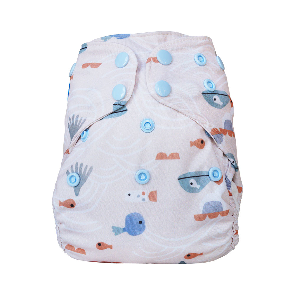 Blümchen 2in1 XS Shell Druckknopf COZY (2-7kg) - Made in Turkey