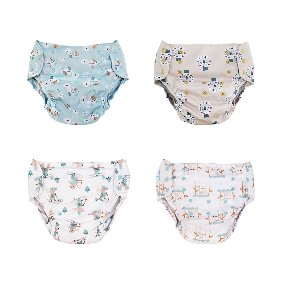 Blümchen 2in1 XL Shell Überhose Drucki COZY Designs (8-25kg) - recycled Polyester