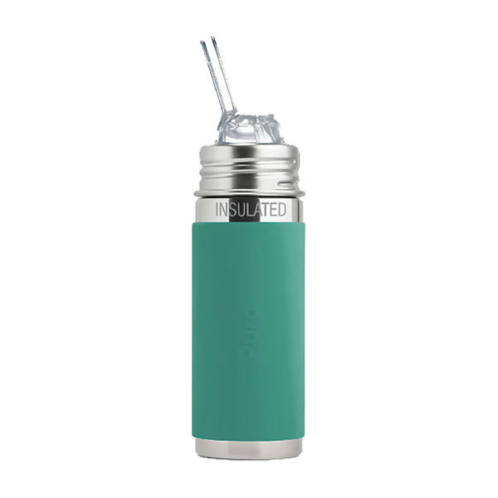 Purakikki insulated Stainless steel Insulated KIDDO straw bottle