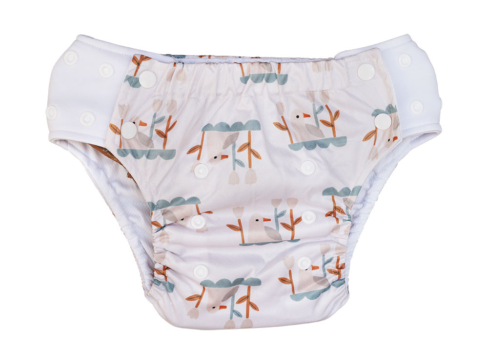 Blümchen Pull-up Pant Cozy Designs (5-15kg) - Schwimmwindel + Trainer - recycled Polyester