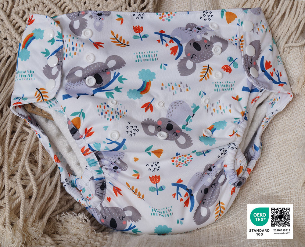 Blümchen 2in1 XL Shell Überhose Druckknopf (8-25kg) - Made in Turkey
