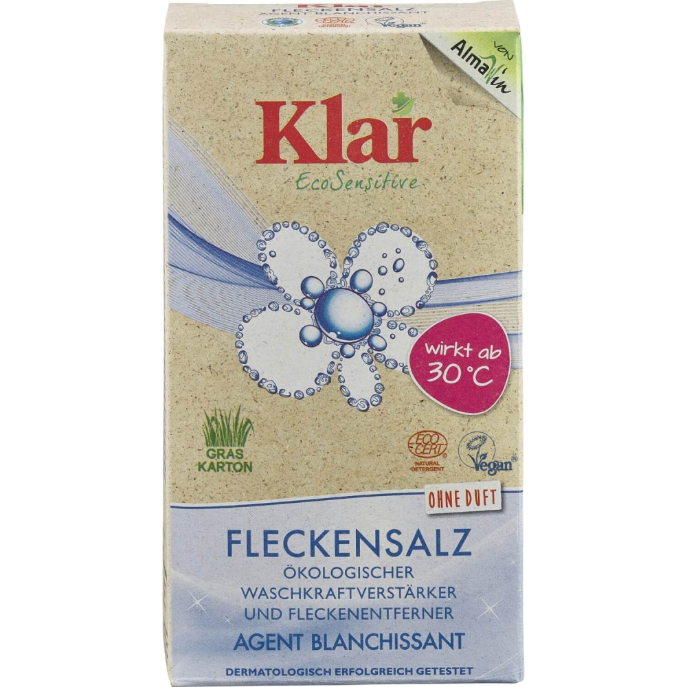 KLAR stain remover/ oxigen bleach 400g (effictive from 30°C)