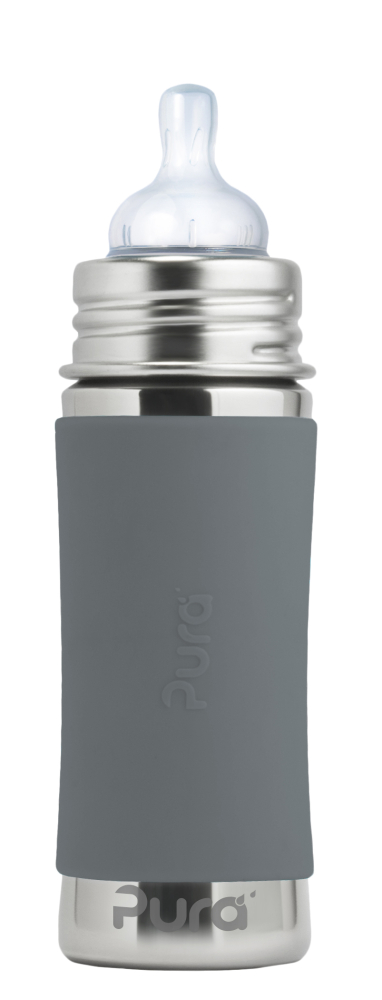 Purakiki Babyflasche 325 ml mit Sauger