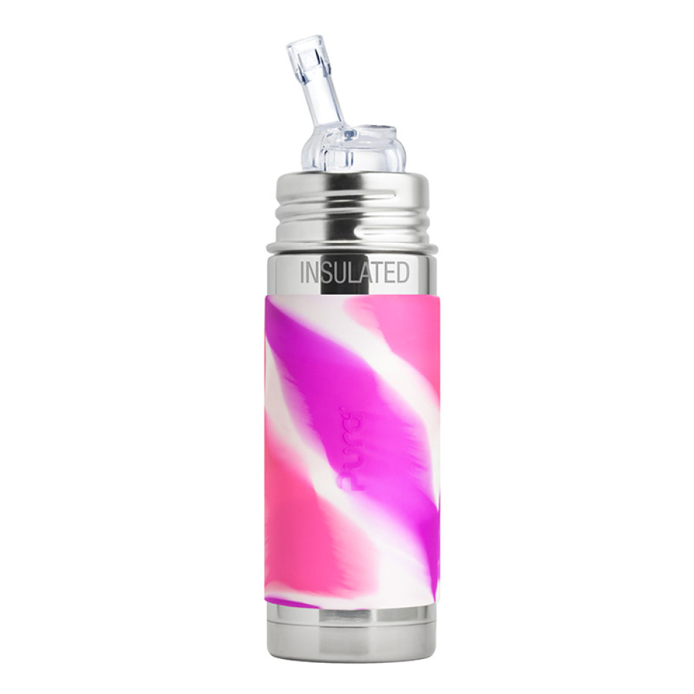 Purakiki Isolier-Strohhalmflasche 250 ml