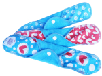 Blümchen waterproof panty liner Organic Cotton Kuschel 3pcs. Designs