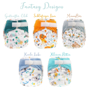 Blümchen All-in-One Bambus Windel Kletter Fanatsy 2 (3,5-15kg)