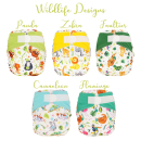 Blümchen All-in-One Bamboo diaper (3,5-15kg) Hook and loop Wildlife Edition