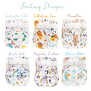 Blümchen diaper cover Newborn (3-6kg) Fantasy