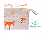 Blümchen pantyliner nursing pad wetbag PUL XS Fox