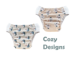 Blümchen Pull-up Pant Cozy Designs (5-15kg) - Schwimmwindel + Trainer