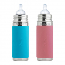 Purakikki Stainless steel Insulated Baby bottle 250ml with nipple