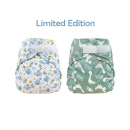 Blümchen diaper cover OneSize (3,5-16kg) Hook and Loop limited Edition