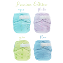 Blümchen salespack 5 pcs. PREMIUM All-in-One Bamboo diaper (3,5-15kg)