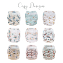 Blümchen All-in-Taschenwindel Bambus Kletter (3,5-15kg) Cozy Designs (ohne Mikrofaserkern)