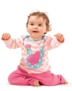FRUGI Baby Jogginghose rosa NB (0-3 month)